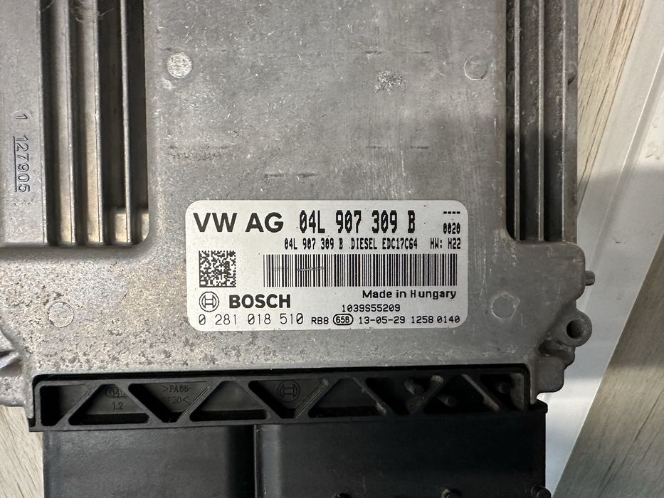 04L 907 309 B Компютър ECU Seat Leon 5F ,VW Golf7 1.6tdi- CLH