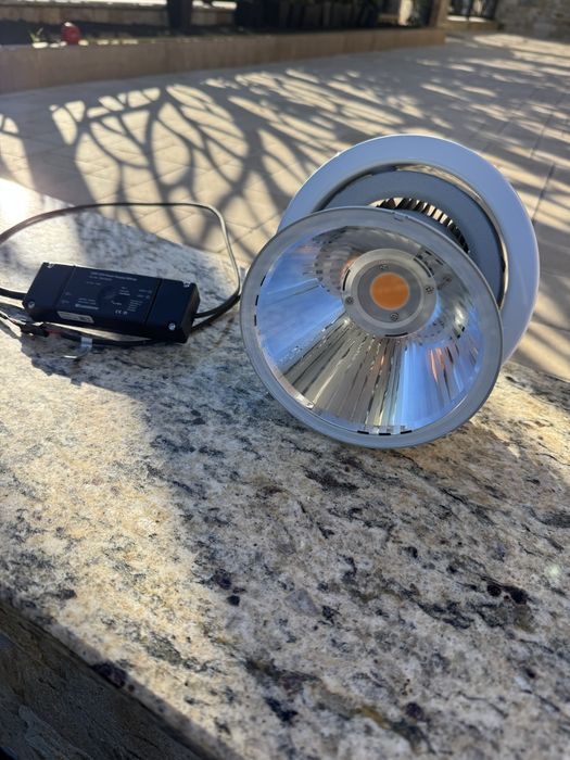 Професионална вградена LED лампа MARA 3000K – 24°