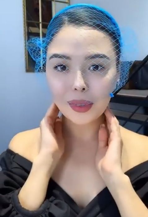 Новый ободок с вуалью от Gakku