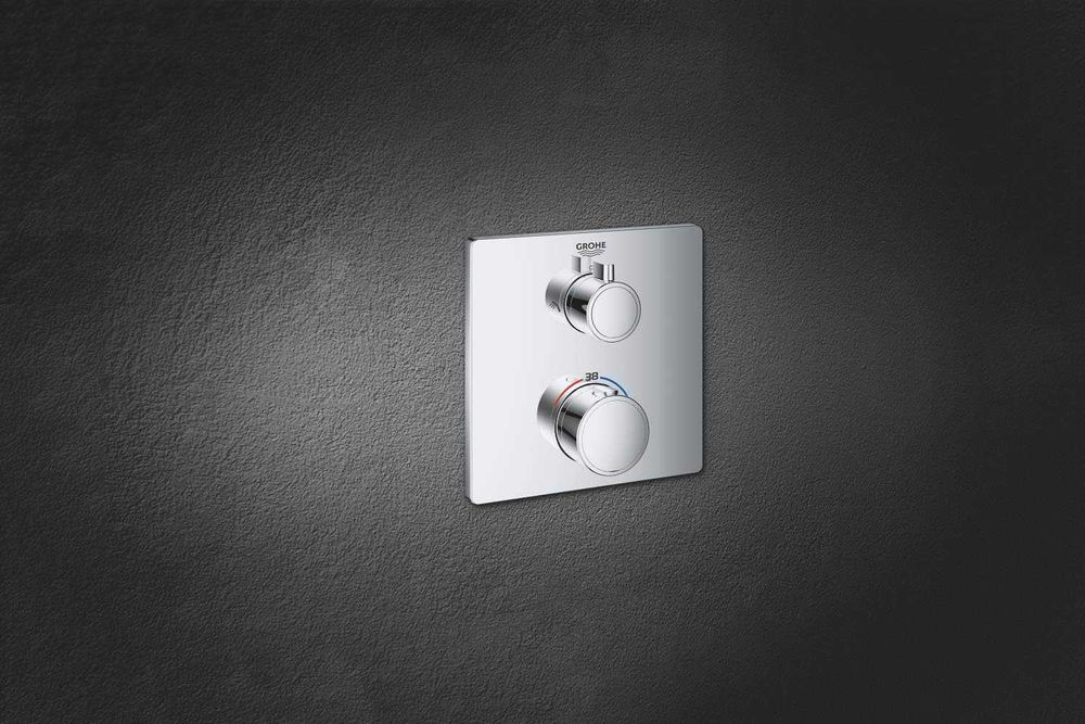 GROHE Grohtherm - Baterie termostatată pentru cadă și duș, cromată