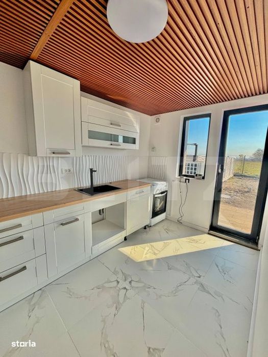 Casa noua, mobilata modern, utilata, 87 mp, Torontalului