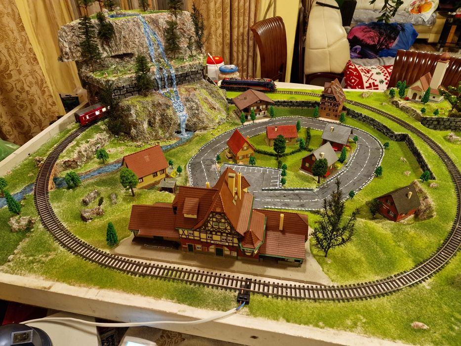Diorama scara HO pret de sarbatori