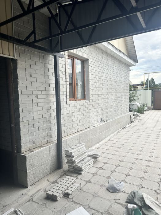 Фасад кафель брусчатка