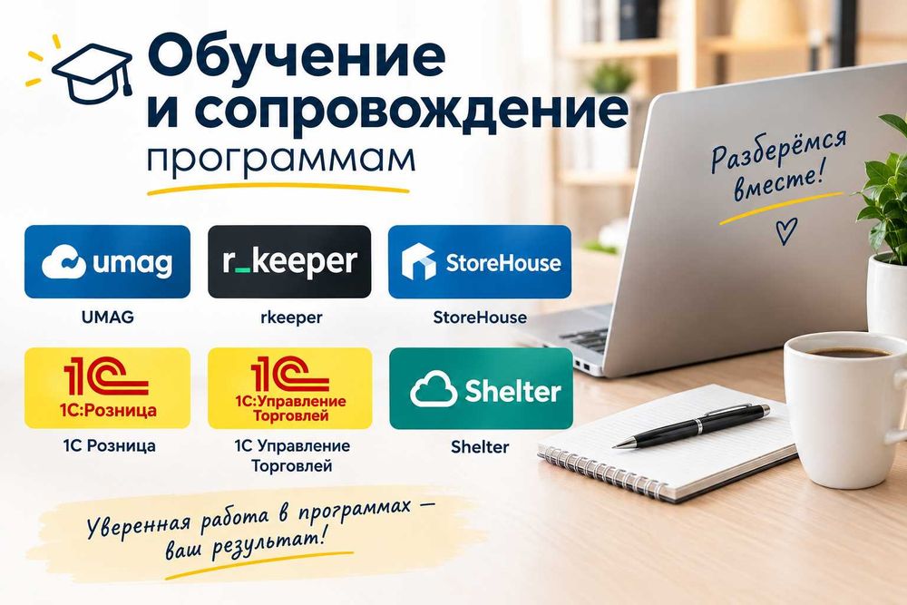 Услуги  по Настройке  r_keeper Ркипер  StoreHouse  1С  Умаг