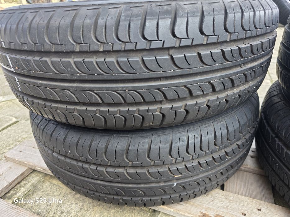 Лети джанти 14ки 4х100 Hyundai + летни гуми 175/60/14 Hankook