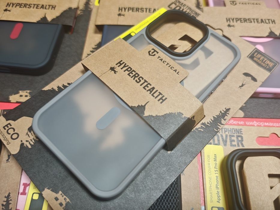 IPhone 15 Pro Max Magsafe Tactical луксозен гръб