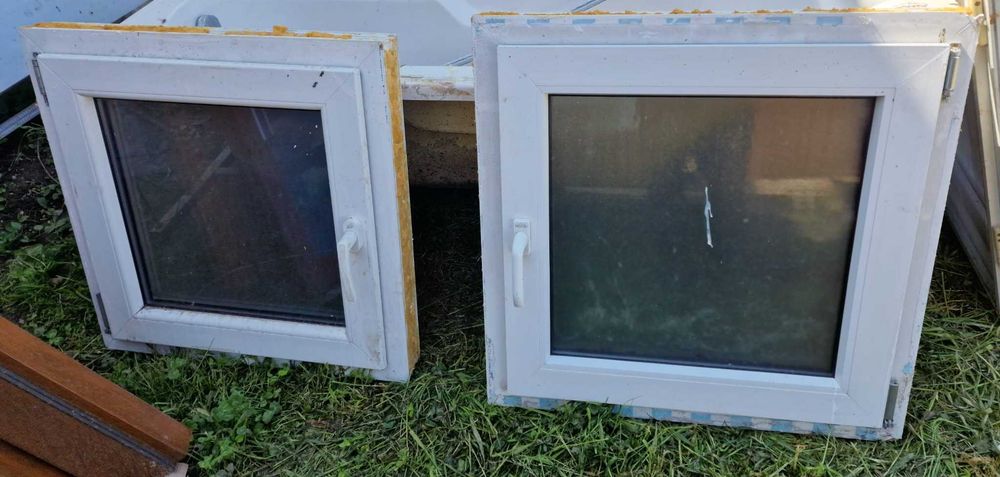 Ferestre pvc culoare mahon / alb