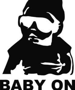 Stickere auto baby on board, semn incepator, limitare viteza,caine rau