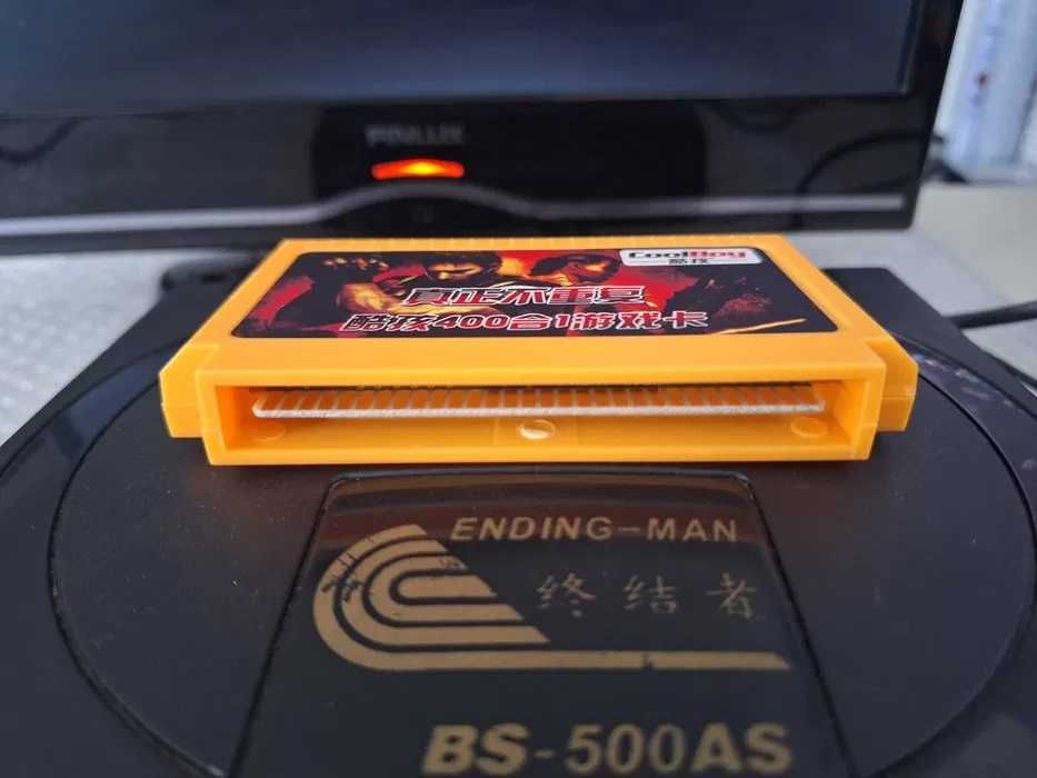 400 jocuri caseta discheta galbena clasica cu jocuri pentru consola TV