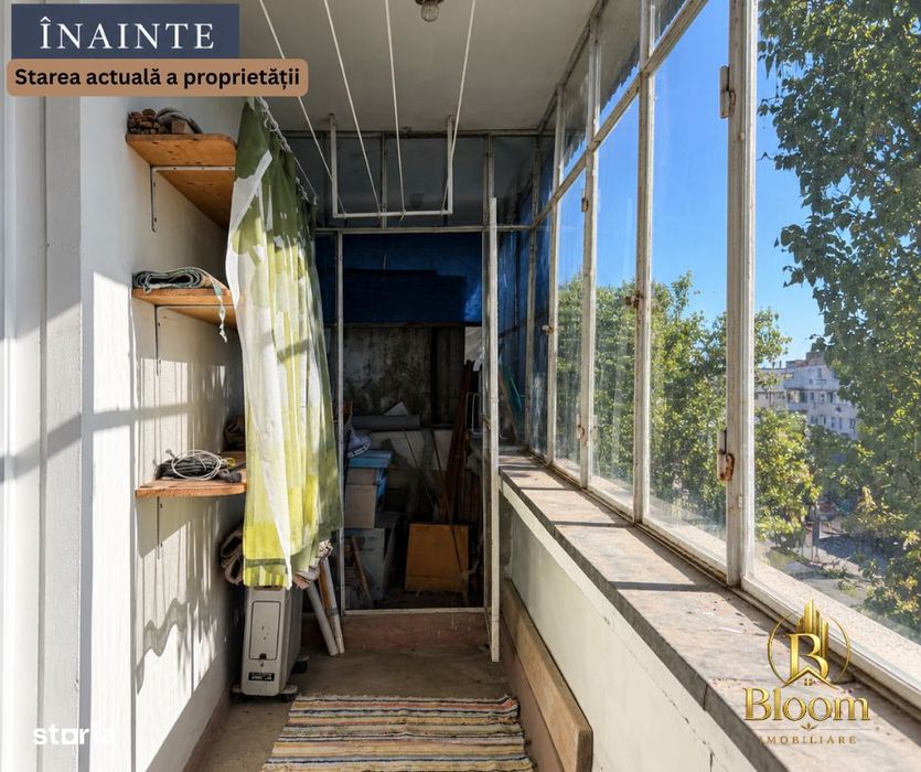 2 camere | ~50 mp | 2 balcoane | Centrală | Micro 16 – 53.000 €