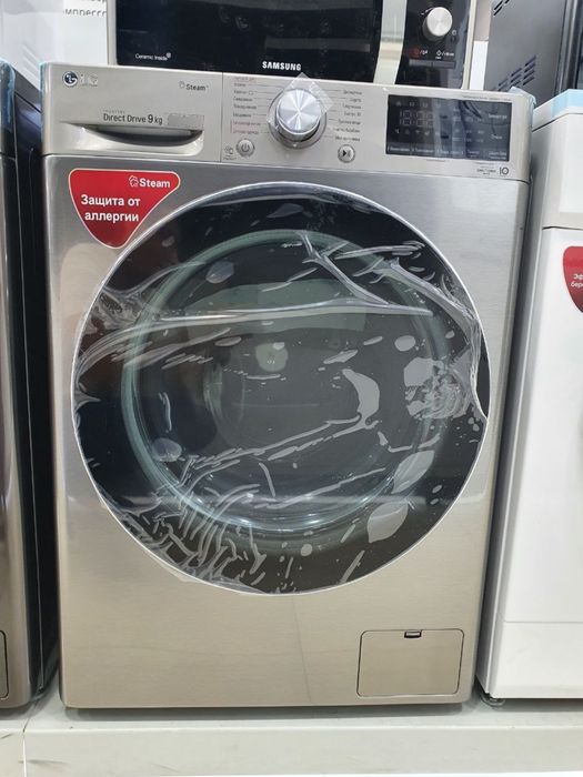 Стиральная машина LG с режимами для шерсти, хлопка и деликатных тканей