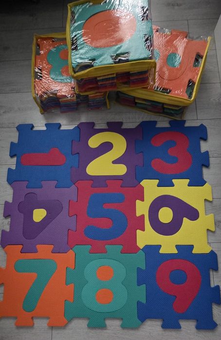 Covor spuma puzzle 4 seturi