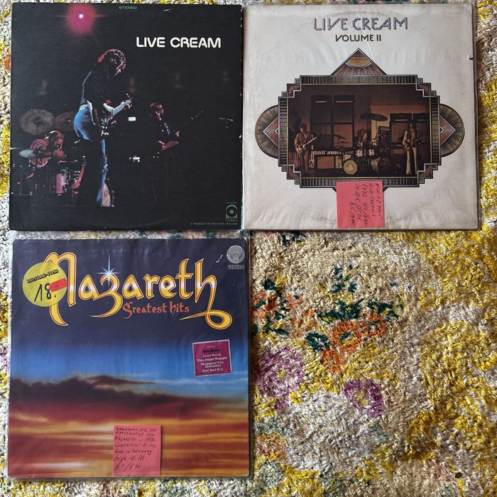 Грамофонни плочи от САЩ Beatles, Queen, Nazareth