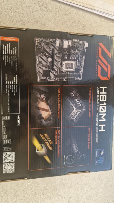 H810 lga 1851 материнский плата