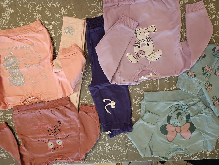 Комплекти пижами боди Zara GAP H&M George Primark Koton adidas 86/92