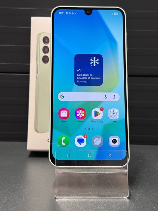 Telefon Samsung Galaxy A16 128 GB White, Cod 121621