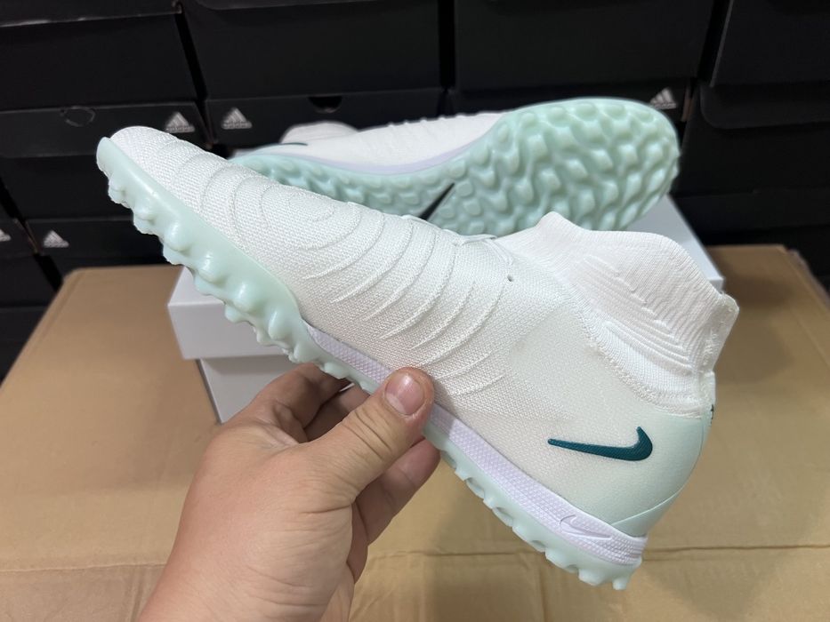 Ghete Fotbal Nike Phantom Luna II Elite TF - Emerald/White - Profesion
