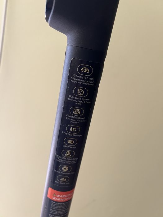 Trotienta electrica Ninebot d38 e