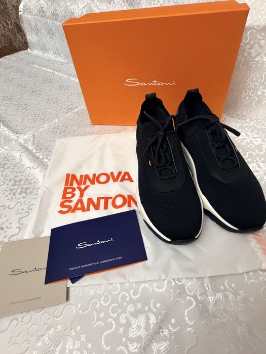Santoni кроссовки оригинал