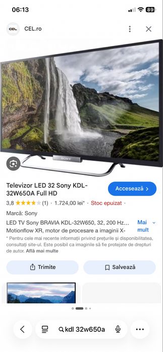led  tv sony 81 cm