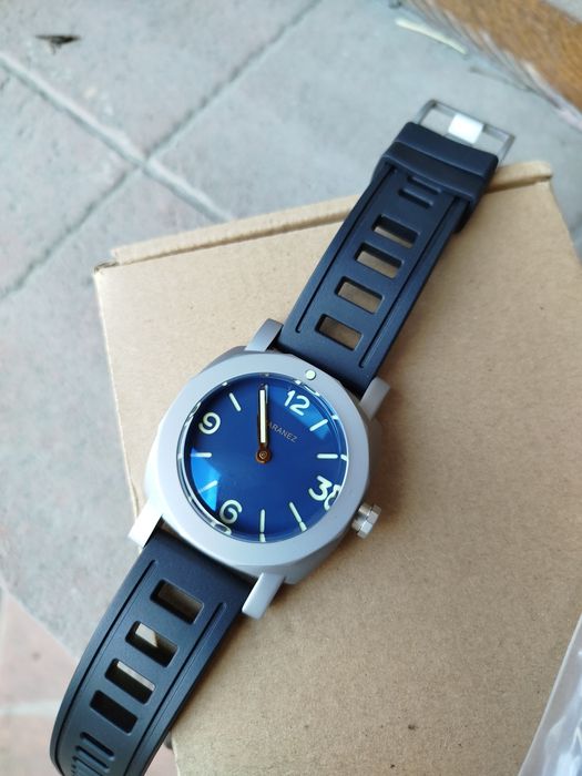 Maranez Karon steel automatic watch 47