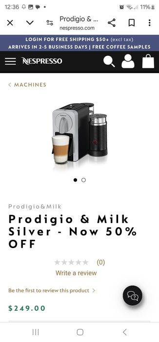 Nespresso Prodigio & Milk