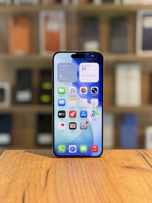 iPhone 15 Pro Max 256Gb Natural/Baterie85% /Garantie  12 luni @atsgsm.ro