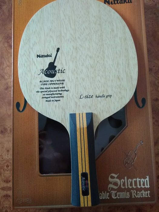 Lemn/Blade Nittaku Acoustic LG (Large Handle)