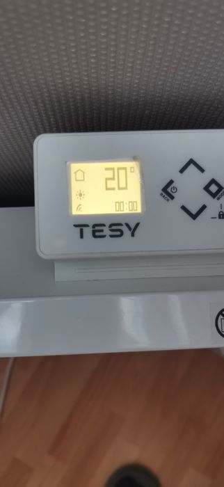 Конвектор TESY CN 031 CLOUD W, WiFi 2500W,  1500W