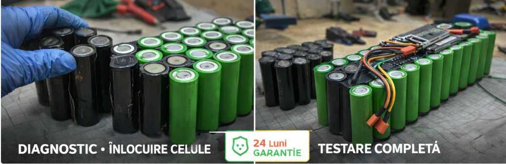 Reparatii baterii Kukirin  2 Ani Garantie - By Răzvan Cluj-Napoca