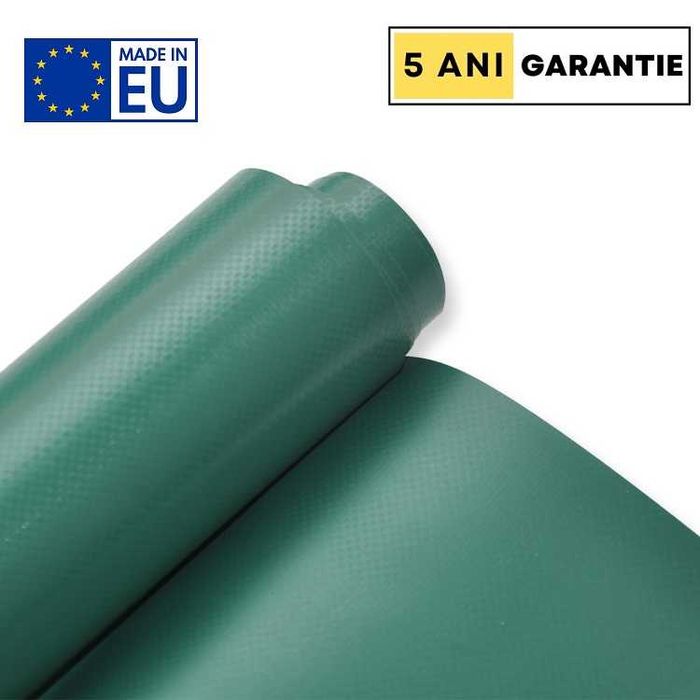 Prelata Profesionala Fabricata Spania, Garantie 5 ani, Latime 3 metri, gri albastru verde