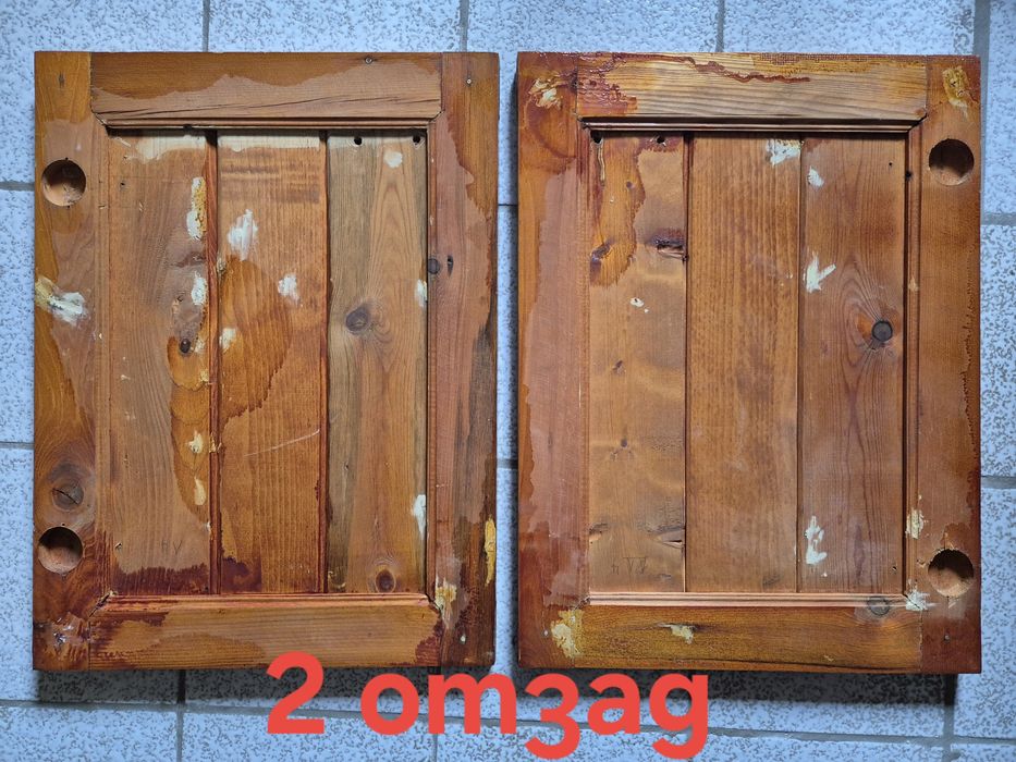 Вратички за кухня от чам
