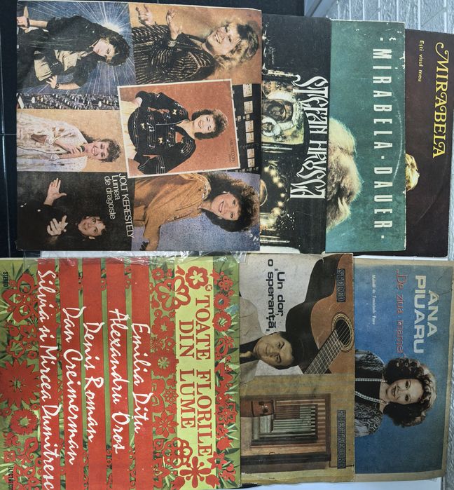 Viniluri muzica usoara romaneasca Mirabela Dauer Alexandru Jula Stefan Hrusca Ana Piuaru