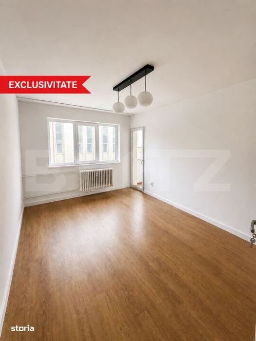 Apartament 2 camere, decomandate, 37 mp, etaj 1, zona Manastur — fotografia 1
