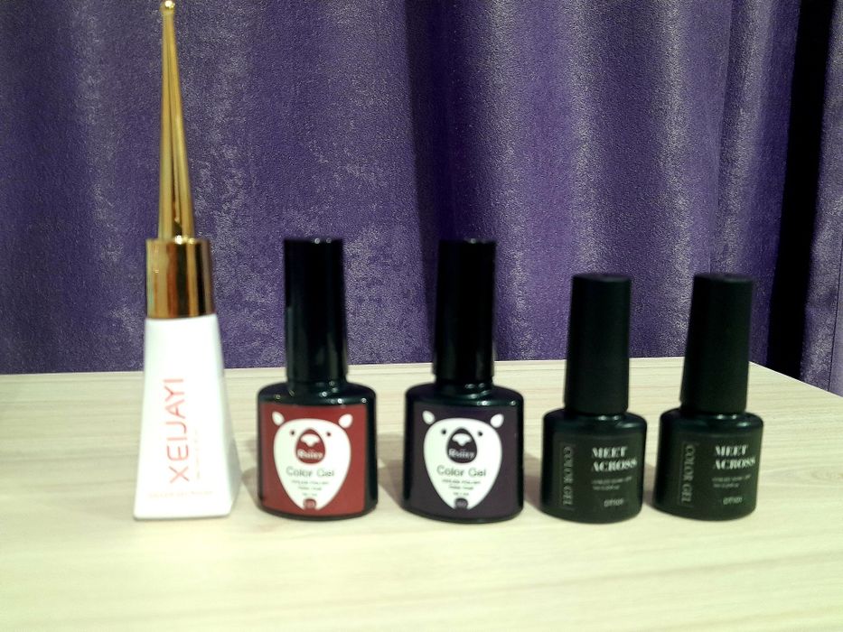 НОВИ гел лака 5 броя за 5€