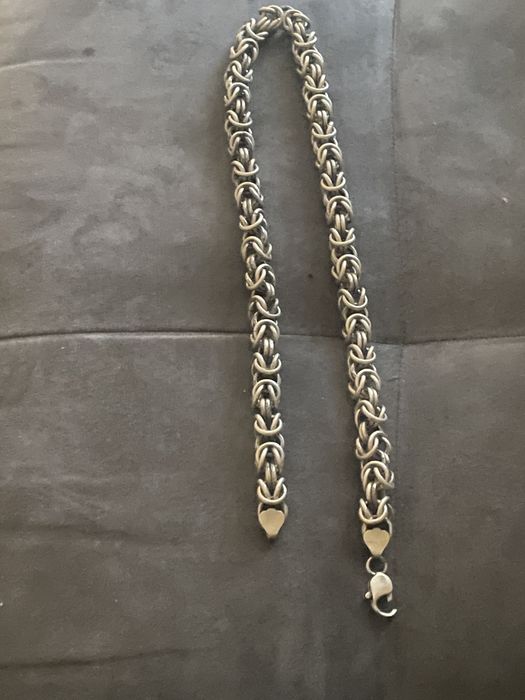 Сребарен ланец 100