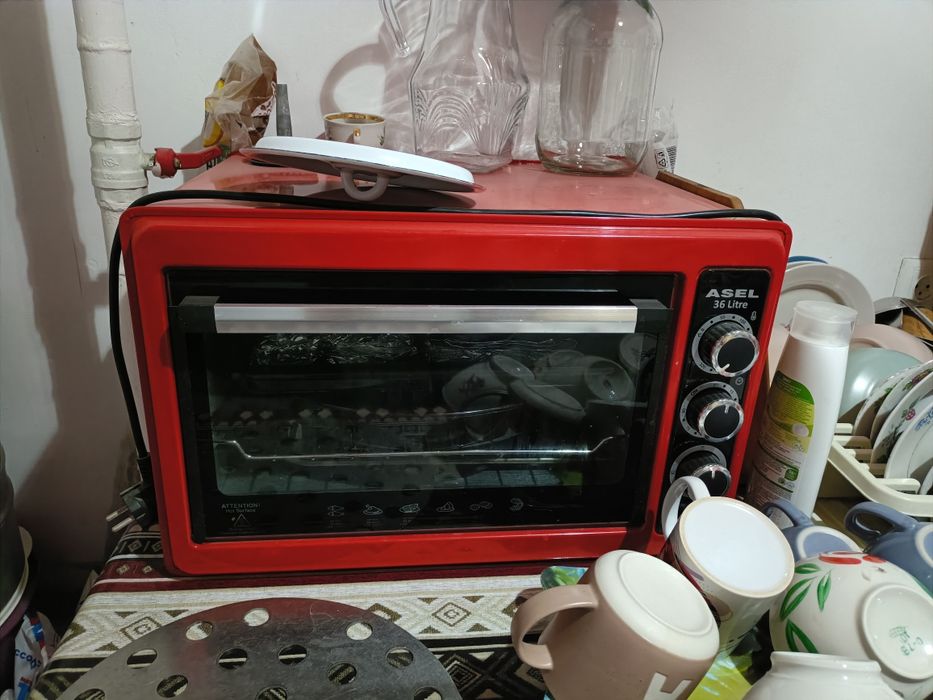 Asel Настольная электропечь 36lкрасный