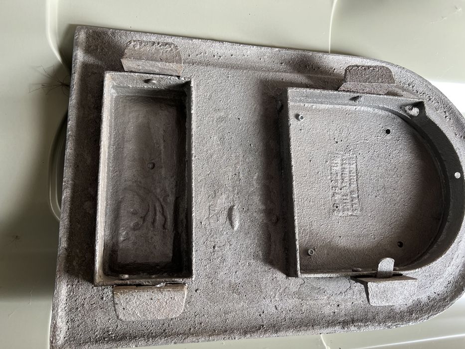 Portita Poarta Usa Soba dubla din Fonta ca Noua ! Poze reale !