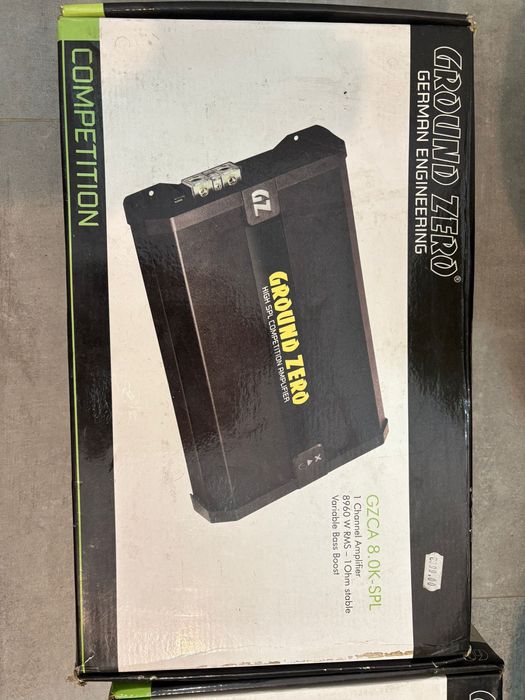 Sistem audio auto competition