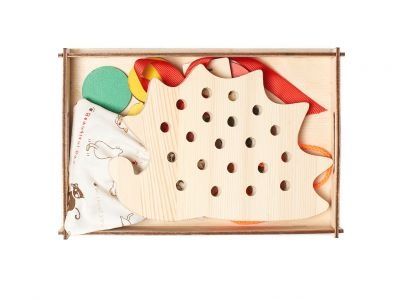 Развивающая игра "Добрый ежик"