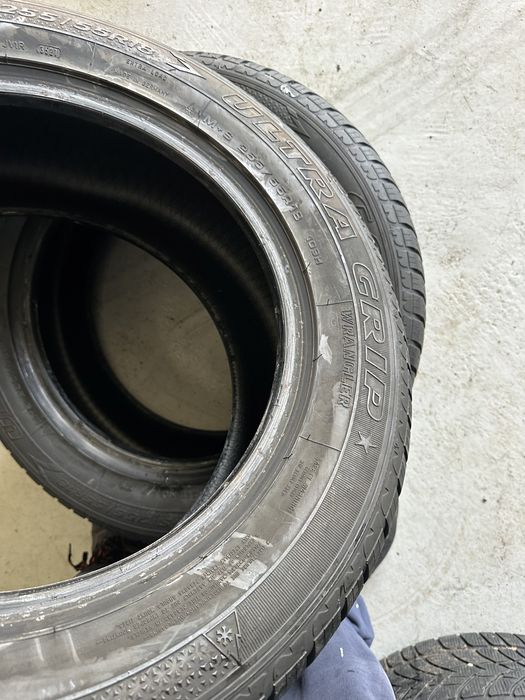 2 anvelope goodyear 255 55 18 ms top profil aprox 6 mm