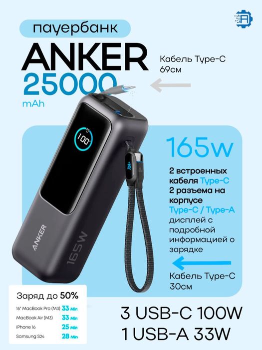 Anker Power Bank 165W
