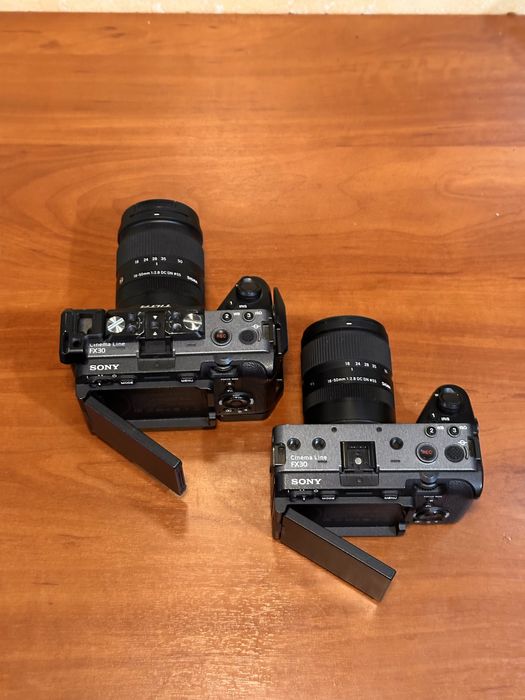 Sony fx-30 с sigma 18-50
