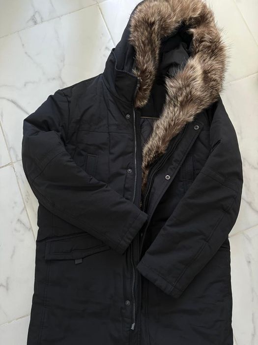 Зимняя куртка с натуральным мехом