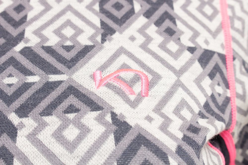 Kari Traa дамска мерино блуза с цип термо бельо 100% мериносна вълна M