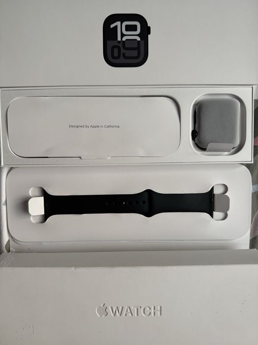 Apple Watch Series 10 46mm GPS Jet Black nou neactivat