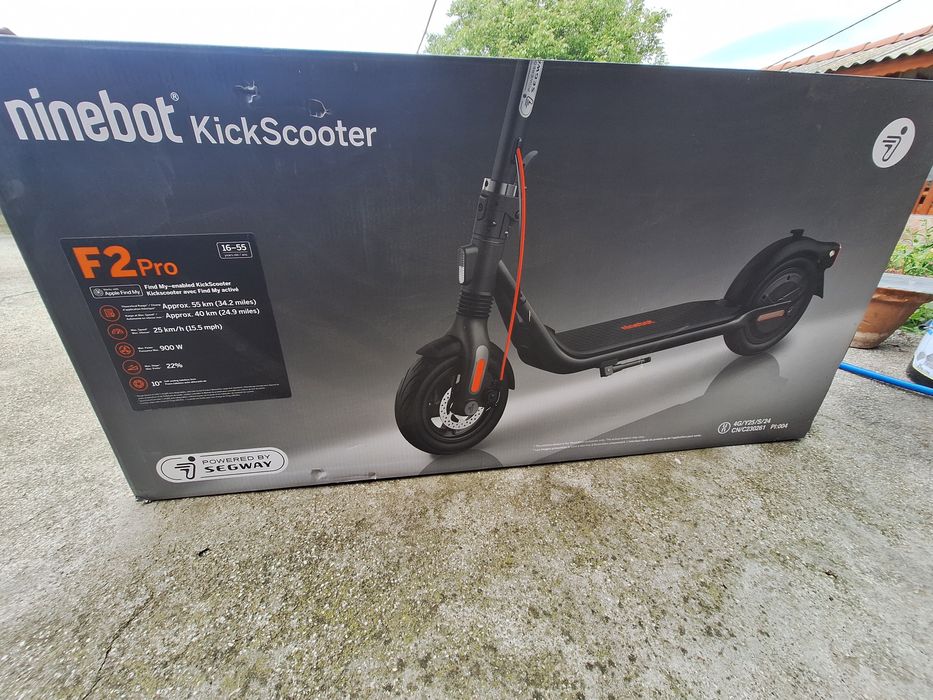 Продава се тротинетка ninebot F2 pro
