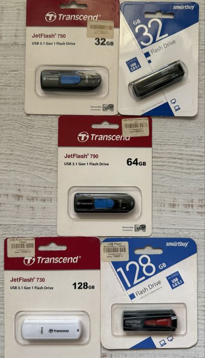 Флешки USB/micro/CD новые