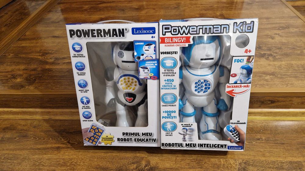 Roboti interactivi educativi POWERMAN LEXIBOOK stare foarte buna