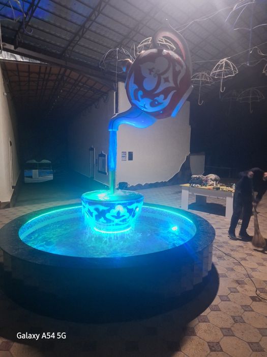 Бассейн.водапад.фонтаны